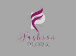 Fashionplora fashion brand logo with stylized F icon in pink and gray.