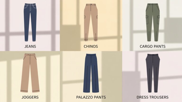 Different Pant Styles Names List: Ultimate Guide to Trends